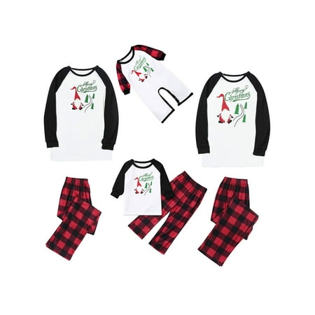 

Canis Family Matching Christmas Pajamas Women Mens Xmas Sleepwear Pjs Kids Nightwear