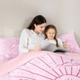 thumbnail image 5 of jejeloiu Tropical Botanical Cactus Full Size Comforter Sets,Western Cowgirl Style Bedding Sets For Women Reversible 3pcs, 5 of 8