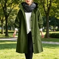 thumbnail image 4 of CAIVO Girls Lightweight Trench Coats Casual Mid Length Jacket Toddlers Girls Long Sleeve Stylish Outerwear, 4 of 5