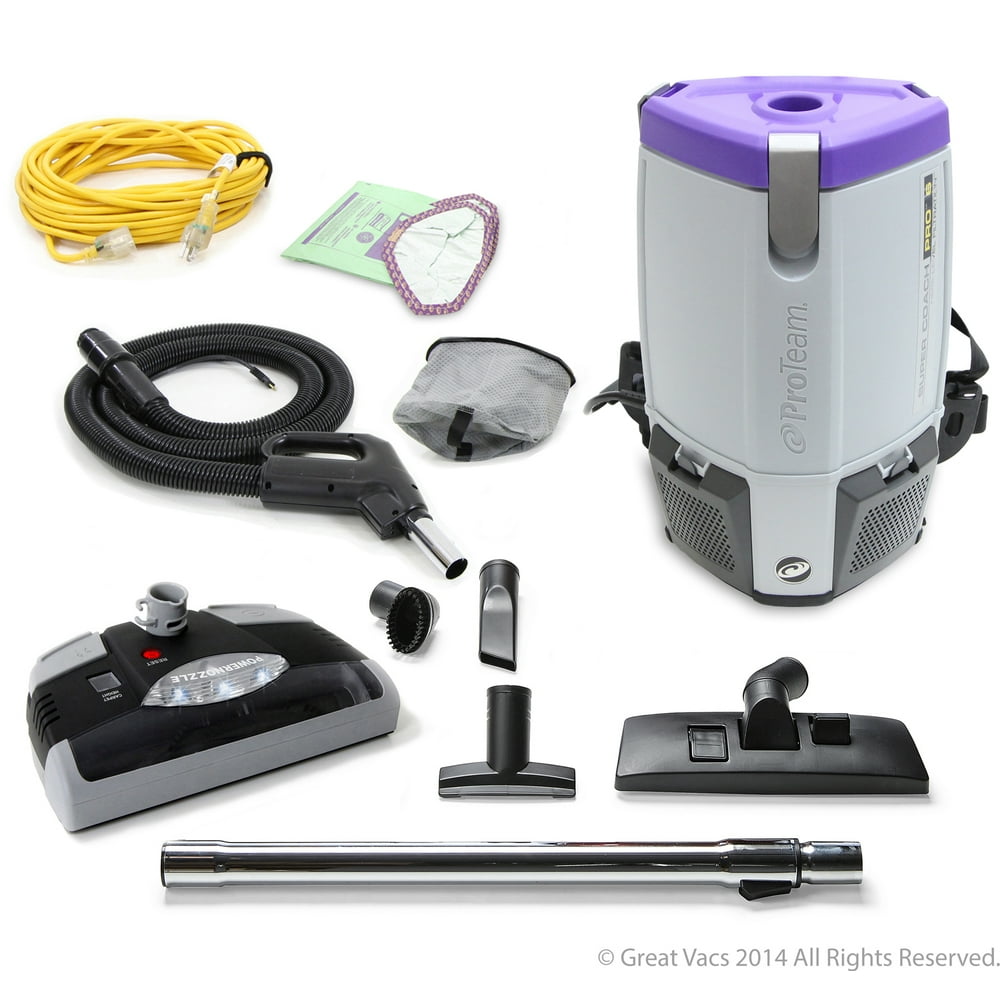 Proteam ProVac 6 QT Vacuum Cleaner with Power Head