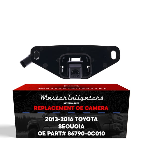 Master Tailgaters Replacement for Toyota Sequoia (2013-2016) Backup Camera OE Part # 86790-0C010