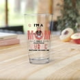 thumbnail image 2 of I'm a Boxer Mom and a Registered Nurse Nothing Scares Me 16oz Pint Beer Glass Mug Boxers Dog Lover Gifts Idea Beer Glasses Cup - 00002, 2 of 5