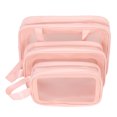 thumbnail image 1 of Juego de 3 bolsas de maquillaje, impermeables, multifunción, de gran capacidad, portátiles, para viajes al aire libre., 1 of 14