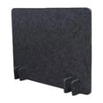 thumbnail image 1 of DOLITY Acoustic Desk Divider Desk Partition Freestanding Desk Divider for Classroom Black, 1 of 9