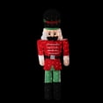 thumbnail image 2 of Northlight 6' Pre-Lit Candy Cane Lane 2-D Toy Soldier Christmas Outdoor Decor, 2 of 3