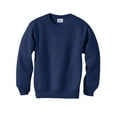 thumbnail image 1 of Hanes ComfortBlend EcoSmart Chandail à Col Rond pour Garçon, m, Marine, 1 of 3