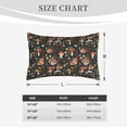 thumbnail image 4 of Xecao Mushroom Snail for Decorative Throw Pillow Case for Couch,Sofa or Bed Set,Pillow Cover for Sofa Home Decor Ideal Gift-14"x20", 4 of 6