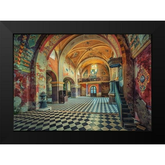 Haker, Matthias 14x11 Black Modern Framed Museum Art Print Titled - The Colors Remain
