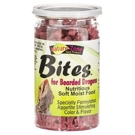 Nature Zone Nutri Bites for Bearded Dragons [Reptile, Foods Dry] 9 oz