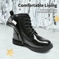thumbnail image 3 of BURUDANI Kids Combat Ankle Boots Side-Zip Closure for Toddler & Little Kid, 3 of 6