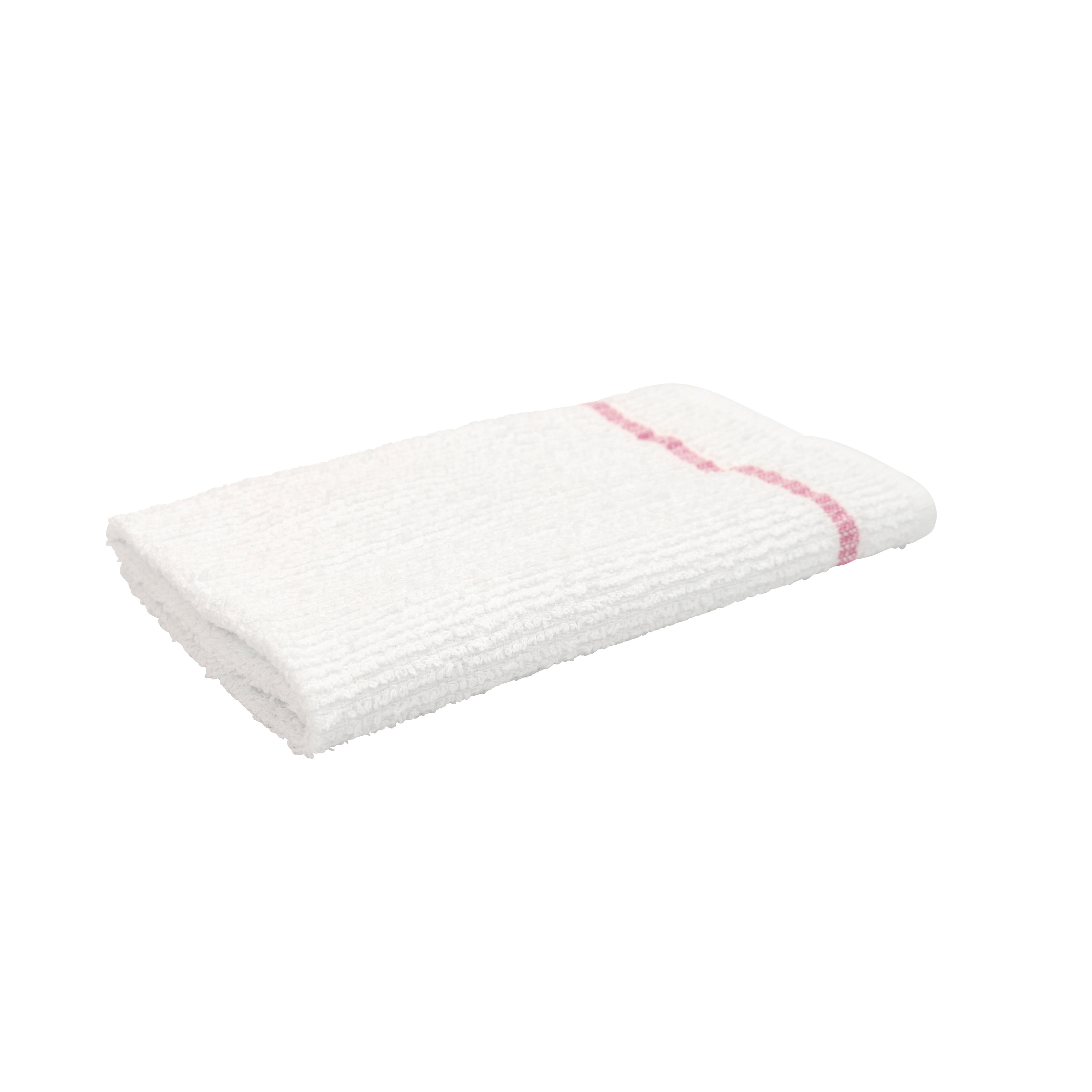60 Pack - 12 x 12 White Cotton Ribbon Washcloths Rags - Lt Weight Thin  Cloth Rags - Bath/Exfoilating/Kitchen/Garage - 1 lb per Dozen 