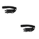 thumbnail image 1 of Wosthever Correa para el hombro Doble punto Nylon Antideslizante Hombros Sling Sling Conveniente Ajustable Senderismo Bolsos al aire libre Negro 2piezas, 1 of 6