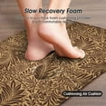 thumbnail image 2 of Anti Fatigue Kitchen Mat Set of 2 Pieces,Farmhouse Brown Kitchen Rugs and Mats,Waterproof Non Slip Memory Foam Cushioned Comfort Kitchen Floor Mat,Padded Kitchen Mats for, 2 of 6