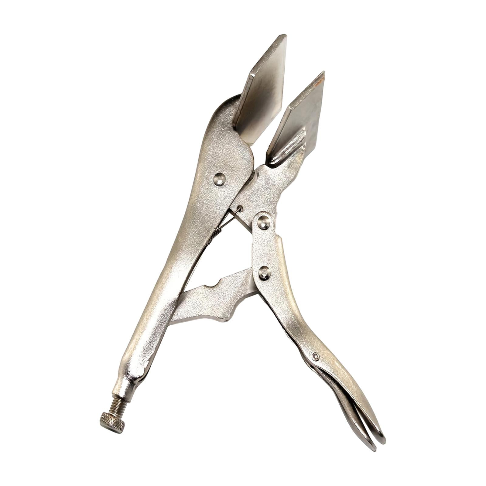 Locking Sheet Metal Clamp Sheet Metal Tool Multifunctional 10" Adjustable Professional Welding Pliers Locking Pliers