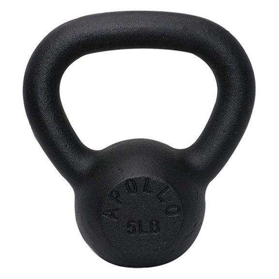 5 lb solid cast iron kettlebell, suitable for strength training, muscle building, durable, not easy to wear, safe and stable