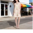 thumbnail image 4 of DIXRUYEE Womens Dresses Loose Neck Sleeveless Oversize Daisy Heart Meadow Pattern g503087557, 4 of 8