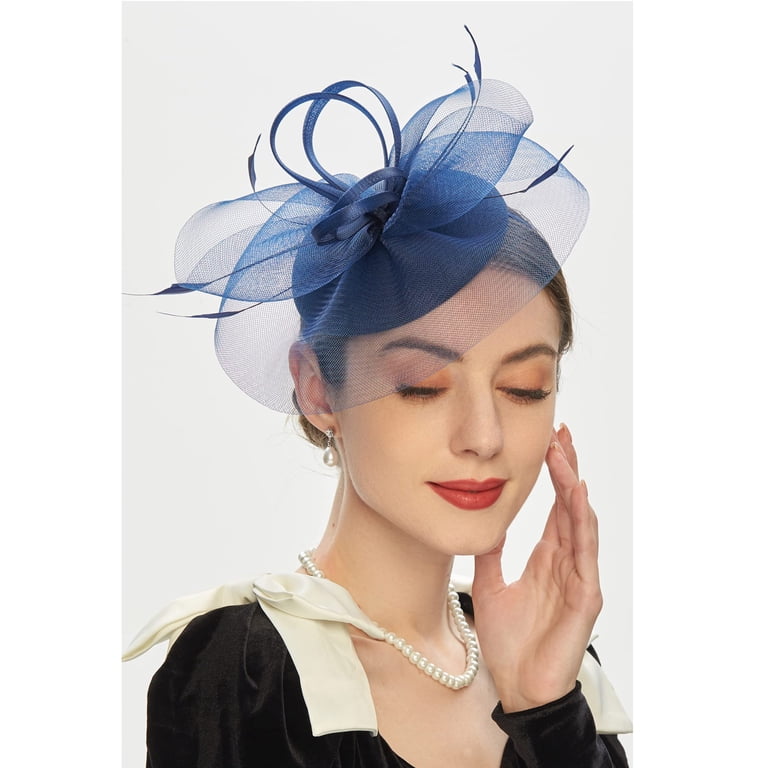 Tea Party Fascinator Kentuckys Derbys Hat Fascinator Pillbox  display picture 1
