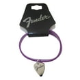 thumbnail image 2 of Fender Guitar Brand Wristband Silicone Stretchable Rubber Fits All Purple Colored, 2 of 3