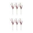 thumbnail image 1 of ZheElen 3pcs/set Wide Artificial Plant Versatile Décor Choice For Any Setting red 2Set, 1 of 6