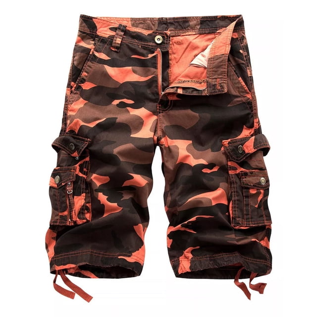 Pantalones Cortos De Camuflaje De Talla Grande Para Hombre