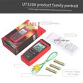 thumbnail image 3 of Enqiretly Fine Dust Meter With 5-digit LCD Display For Pottery Studio Furnaces Electric Couple Thermometer UT320D 2, 3 of 6