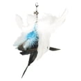 thumbnail image 2 of Juguete interactivo para gatos Colco Cat Feather Teaser Ejercicio de entrenamiento Negro 18cm Opción 9 cabezas, 2 of 8