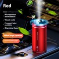 thumbnail image 1 of Humidifier 300ml Aluminum Alloy Automobile Diffuser Portable Rechargeable Desktop Bedroom Household Products With 2 Filter Rods Deals Of The Day Clearance, 1 of 8