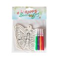 thumbnail image 1 of asddcavvf Easter DIY Wooden Drawing Board Kids Painting Coloring Craft Decoration Easter Rabbit, 1 of 4