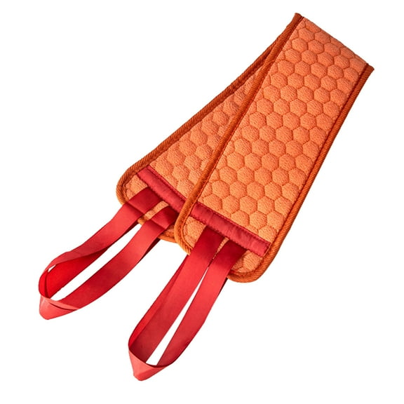 75cm Body Brush with 2 Handles - Back Scrubber, Exfoliating, Nylon Bristles, Shower Massager