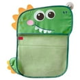 thumbnail image 1 of Bolsa de almacenamiento para juguetes de baño para niños, de malla de gran capacidad, con forma de dinosaurio y ventosa., 1 of 12