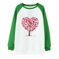 thumbnail image 4 of Meichang Sweatshirts pour Femmes Sweatshirt de la Saint-Valentin Femmes Sweatshirt Graphique Cœur Manches Longues Col Rond Pull de Vacances en Solde Cadeaux de la Saint-Valentin, 4 of 4