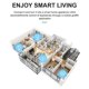 thumbnail image 3 of Tuya WiFi Smart Circuit Breaker 63A LCD Energy Meter KWH Remote Control Monitor Overload Protection Auto-Reclosing, 3 of 5
