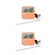 thumbnail image 4 of Termómetro para barbacoa Yuarrent 0-250 Medidor de temperatura para freír naranja 2Conjunto, 4 of 6