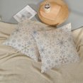 thumbnail image 6 of Christmas Pillow Covers 18x18 Inches Pack of 2,Blue Gray Snowflake Decorative Throw Pillow Covers Winter Decoration Pillowcase Farmhouse Decor Linen Cushion Cover for Home Sofa Christmas Decor, 6 of 6