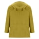 thumbnail image 5 of Top de manga larga con cuello redondo y capucha para mujer con estampado navideño y bolsillo suelto para mujer Pompotops  FGAJ11229, 5 of 6