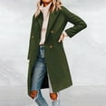 thumbnail image 2 of Vedolay Cardigans Women Long Sleeve Top Casual Solid Open Front Jacket Green,2XL, 2 of 5