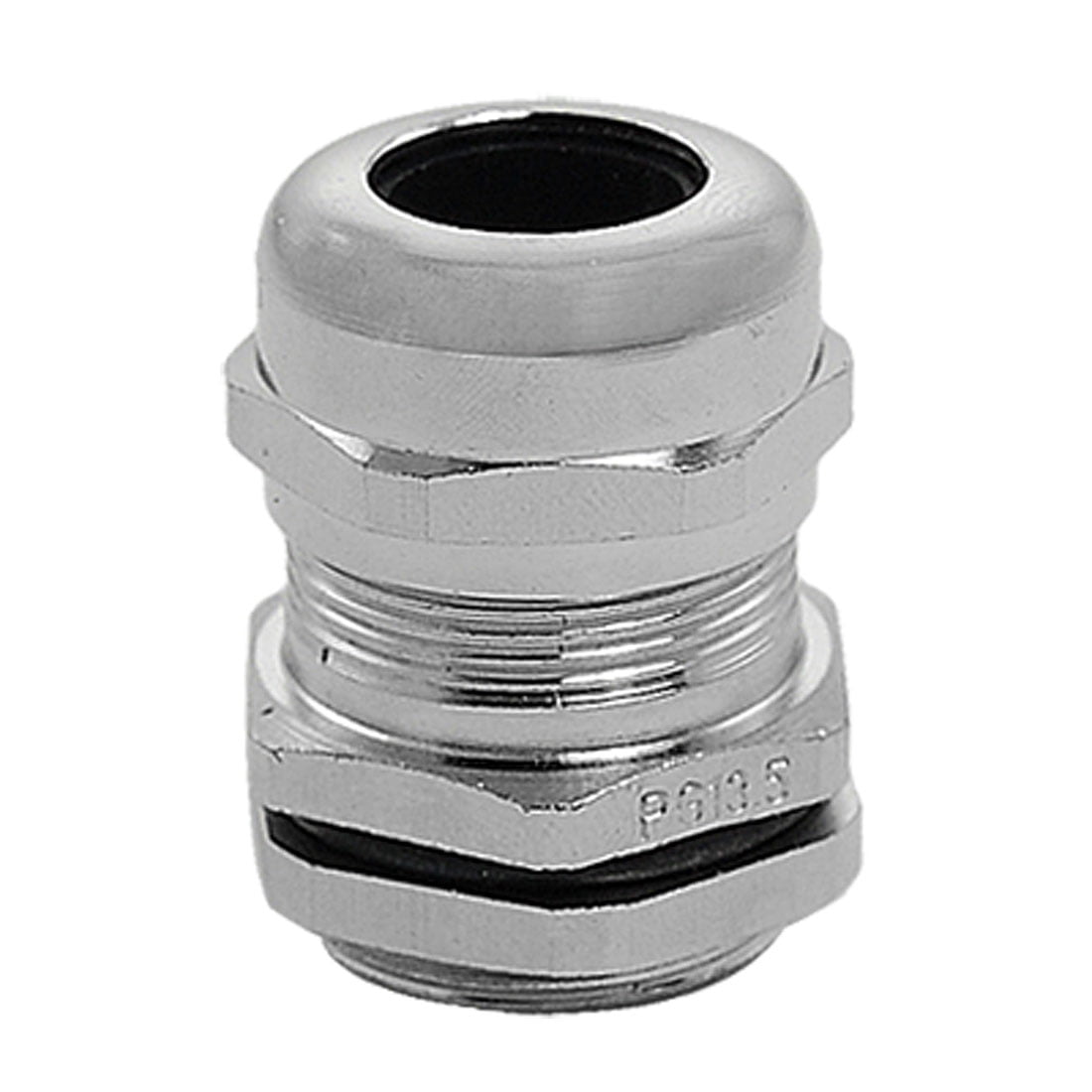 Unique Bargains Male Thread Stainless Steel Cable Gland Adapter PG13.5 ...