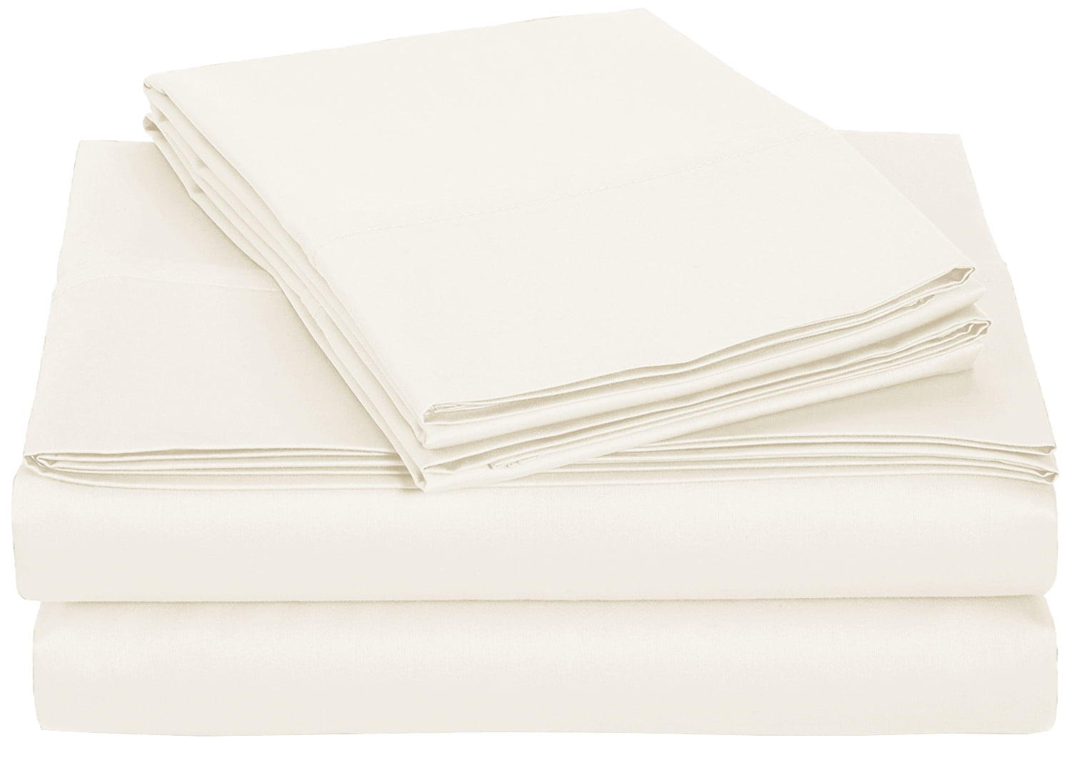 White Solid Sheet SetFullWhite