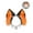 Orange, variant on Bendable Wolf Ear Headpiece Hairband For Teens Girl