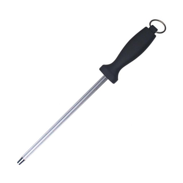Toystoory Sistema de afilado Manual de varilla de afilado de cuchillos de acero de 11,5 pulgadas para cocina y exterior Cocina y Comedor Toystoory HA020780-00