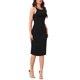 thumbnail image 4 of INSPIRE CHIC Vestido Midi de Cóctel sin Mangas y Tirantes Espagueti para Mujeres Fiesta Color Negro XS, 4 of 6