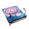 thumbnail image 2 of HELLHERO Notebook Wraps with Pocket Polyester Carrying Book Case Book Sleeve Zipper Book Organzier Holder with Book Protection for Readers Gift Bag, 2 of 8