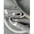 thumbnail image 4 of Unique Loom Decatur Collection Area Rug - Scroll (4' 2" x 6' 1" Rectangle Dark Gray/Ivory), 4 of 7