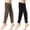 Black&coffee, variant on 2 Pairs Warm Leg Warmers, Women's Winter Over Knee High Footless Socks Knit Warm Long Leg Warmers