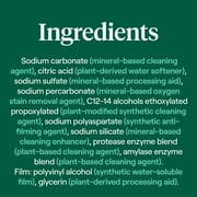 Seventh Generation Clean with Purpose Free and Clear Dishwasher Detergent Pods, 28.5 oz, 45 Count