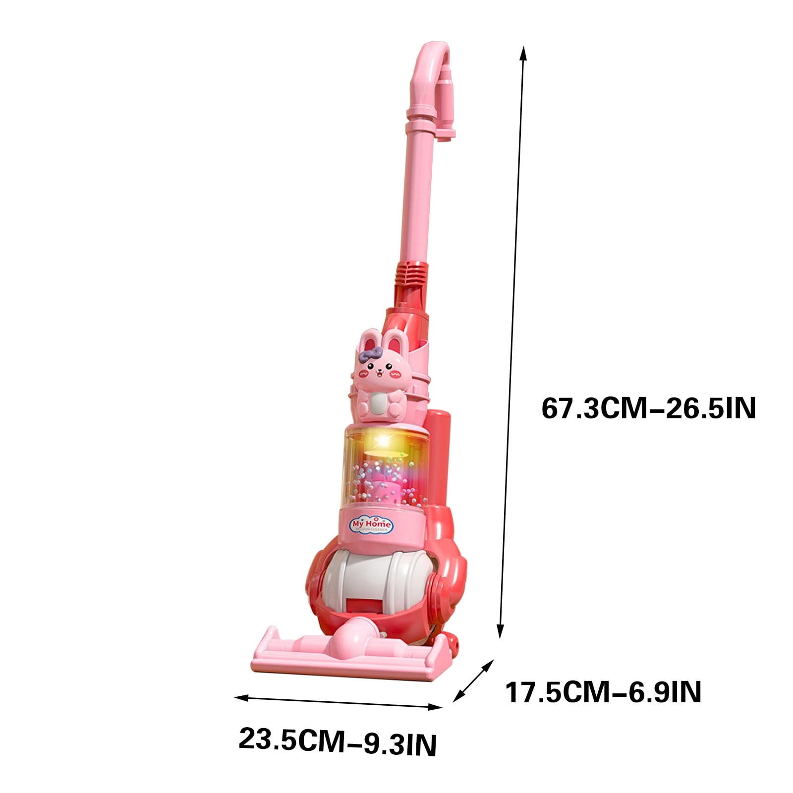 Skegnu Vacuum Cleaners for Home Children's Vacuum Cleaner Household Appliances Cleaning Tool With Light Music Boys And Girls Play House Toys Great Gifts for Less