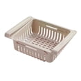 thumbnail image 4 of Cajón telescópico Nevera Caja de almacenamiento Deslice Alimentos Frutas Verduras Organizador Contenedor Cesta Soporte Vogacara HA2578-03*2, 4 of 6