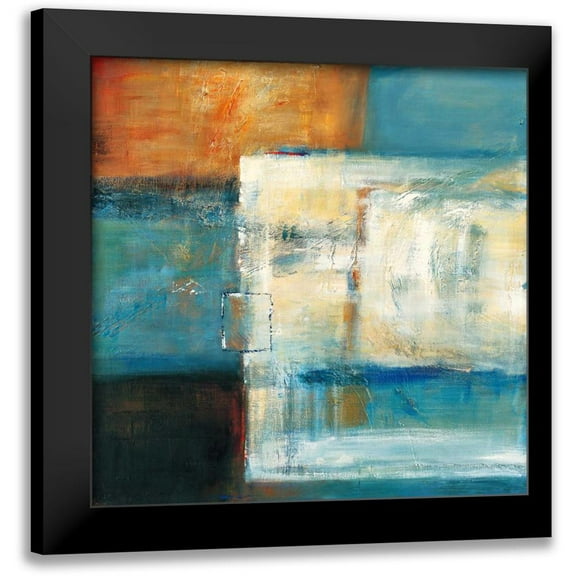 Danckaert, Bea 12x12 Black Modern Framed Museum Art Print Titled - Colorfield II
