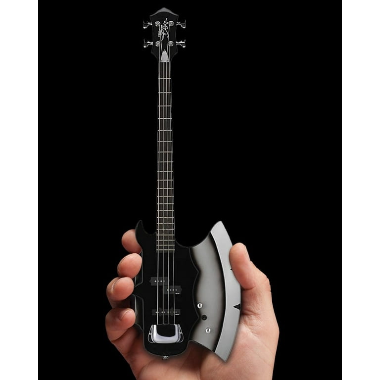 KISS Gene Simmons Miniature AXE Bass Signature Guitar