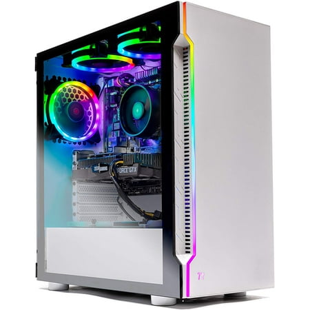 Skytech Archangel Gaming Computer PC Desktop – RYZEN 5 2600X 6-Core 3.6 GHz, GTX 1660 6G, 500GB SSD, 16GB DDR4 3000MHz, RGB Fans, Windows 10 (Best Pc Gaming Motherboards 2019)